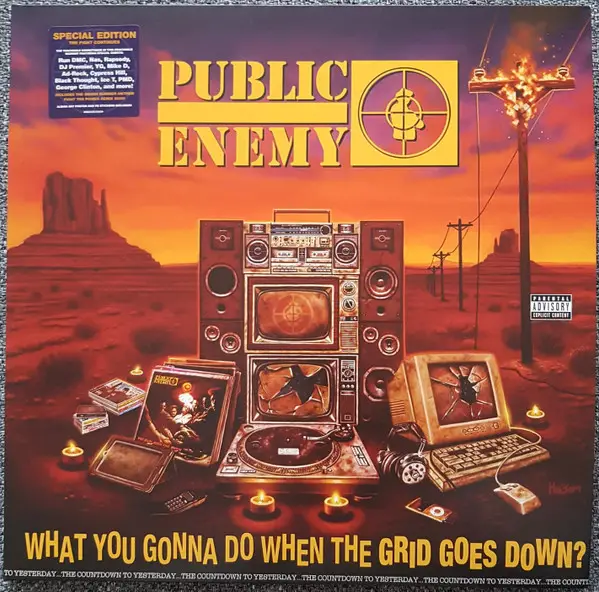 Public Enemy – What You Gonna Do When The Grid Goes Down? (LP, Album, Special Edition, Stereo) - фото №1