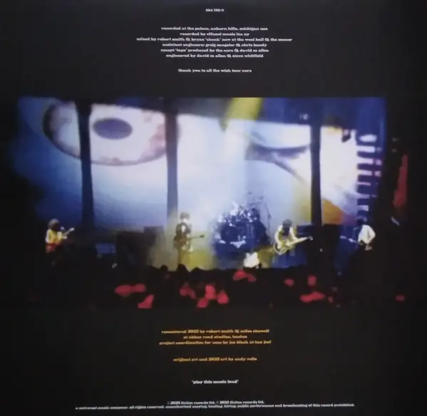 The Cure – Show (2LP, Album) - фото №6