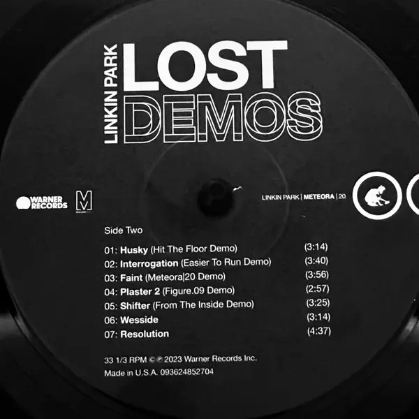 Linkin Park – Lost Demos (LP, Compilation) - фото №4