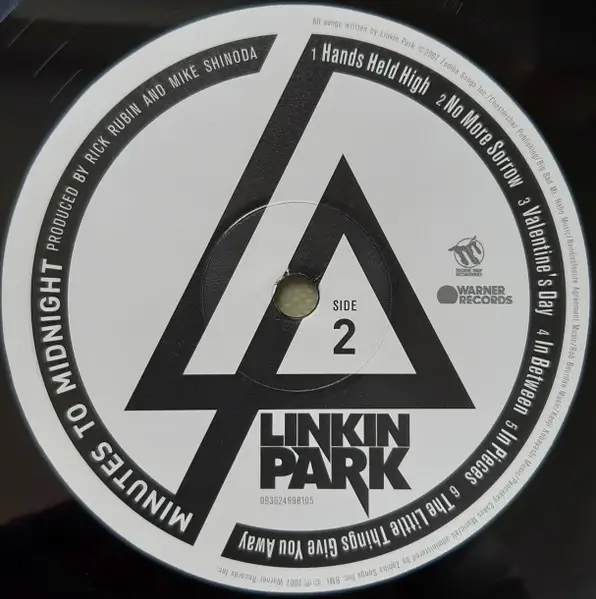 Linkin Park – Minutes To Midnight (LP, Album) - фото №4