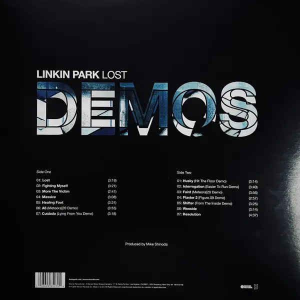 Linkin Park – Lost Demos (LP, Compilation) - фото №2