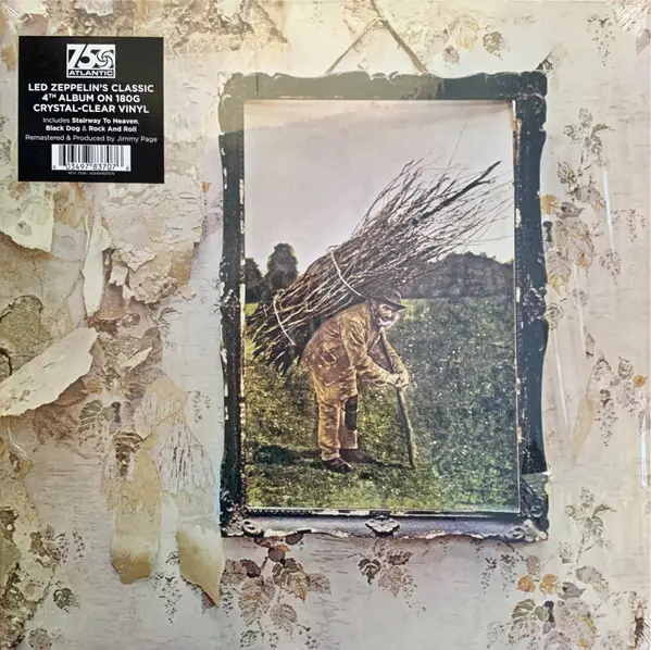 Led Zeppelin – Untitled (LP, Album, Reissue, Remastered, Repress, Stereo, Crystal Clear, 180G)