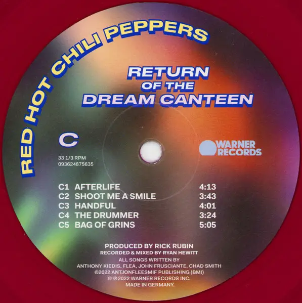 Red Hot Chili Peppers – Return Of The Dream Canteen (Limited Edition, Violet Vinyl) - фото №5