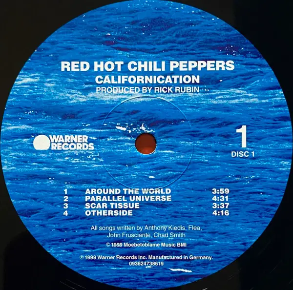 Red Hot Chili Peppers – Californication - фото №3