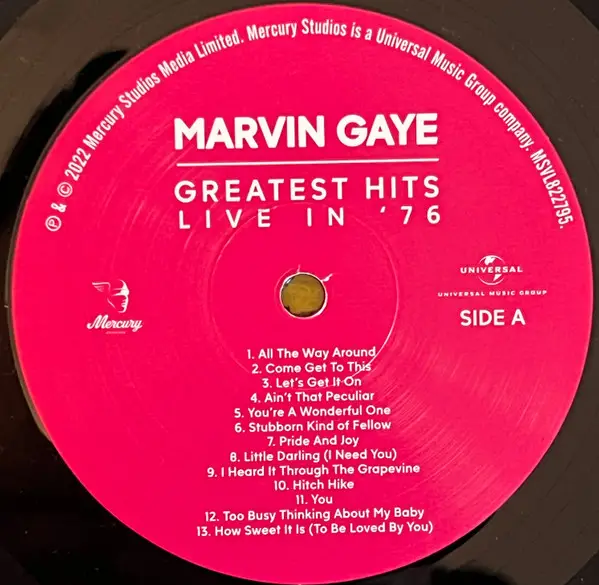 Marvin Gaye – Greatest Hits Live In 76 - фото №3