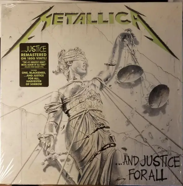 Metallica – ...And Justice For All (2LP, Reissue, Remastered, Stereo, 180G)