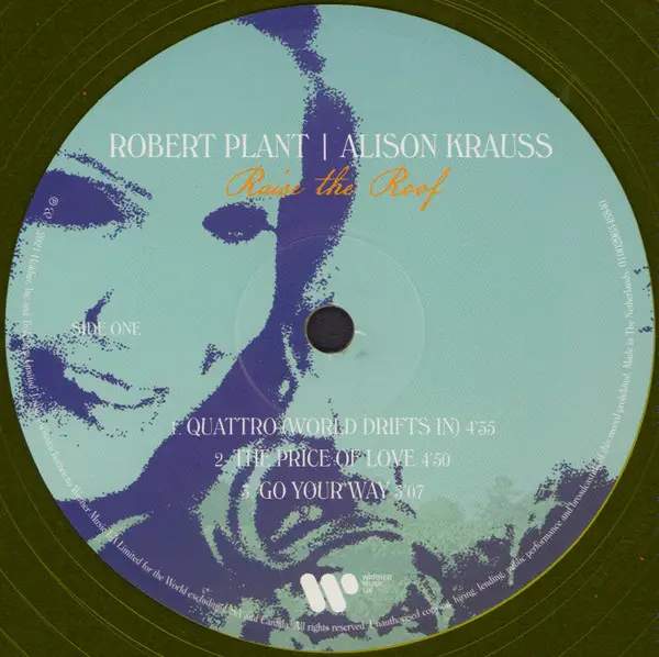 Robert Plant | Alison Krauss – Raise The Roof (Limited Edition, Yellow Translucent Vinyl) - фото №4