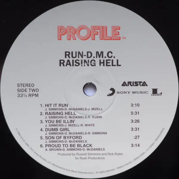 Run DMC - Raising Hell - фото №4