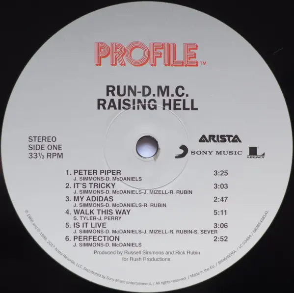 Run DMC - Raising Hell - фото №3