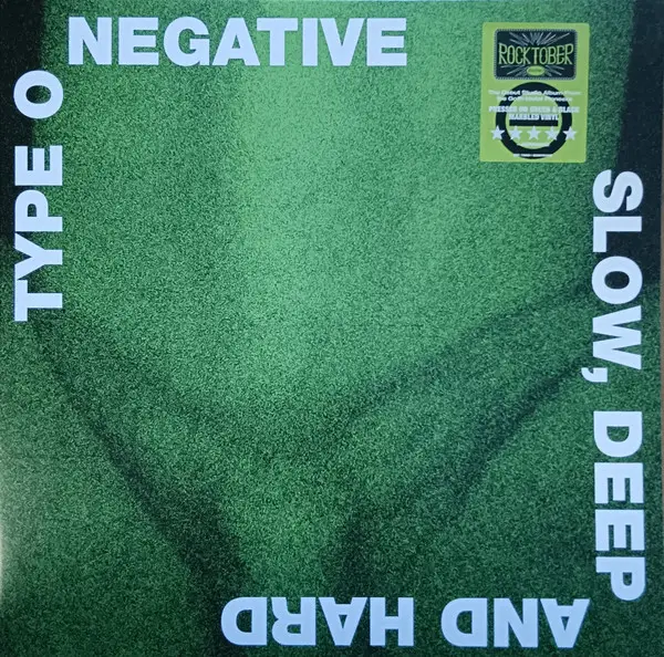 Type O Negative – Slow, Deep And Hard (LP, Album, Limited Edition, Green & Black Marble Vinyl) - фото №1