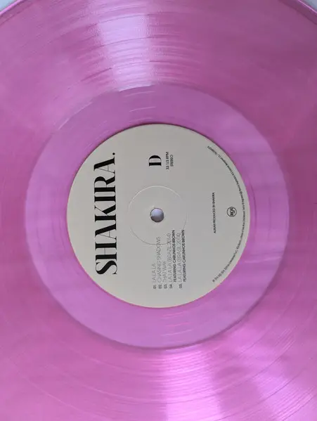 Shakira – Shakira. (2LP, Album, Special Edition, Pink Translucent Vinyl) - фото №7