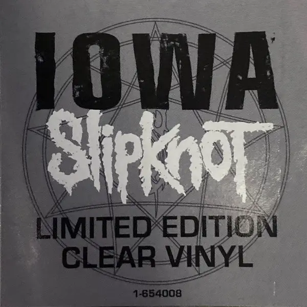 Slipknot – Iowa (2LP, Album, Limited Edition, Clear Vinyl) - фото №7