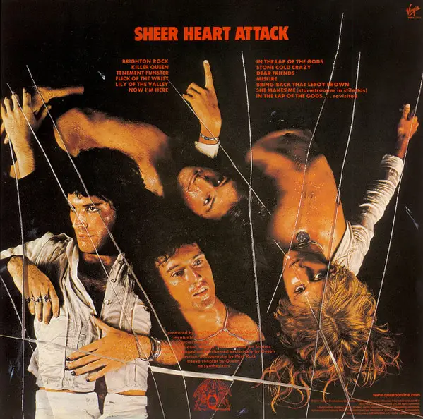 Queen - Sheer Heart Attack (LP, Album, Reissue, Remastered, 180 Gram) - фото №2