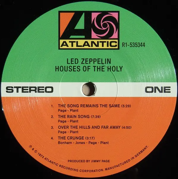 Led Zeppelin – Houses Of The Holy - фото №1