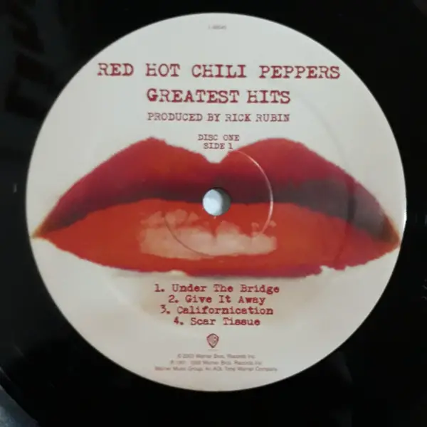 Red Hot Chili Peppers – Greatest Hits (2LP, Compilation, Reissue, Gatefold) - фото №4