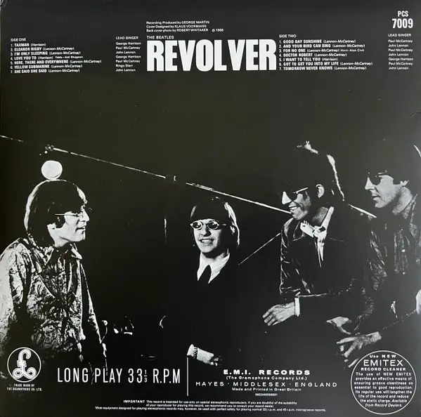 The Beatles – Revolver (Remastered, Stereo, Remix) - фото №2