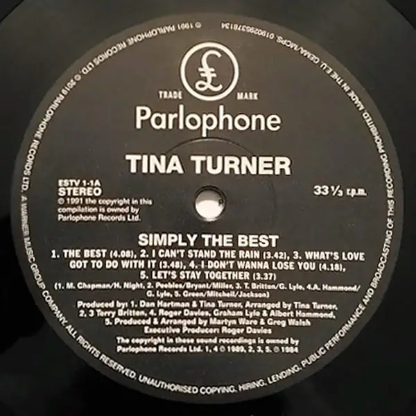 Tina Turner – Simply The Best - фото №3