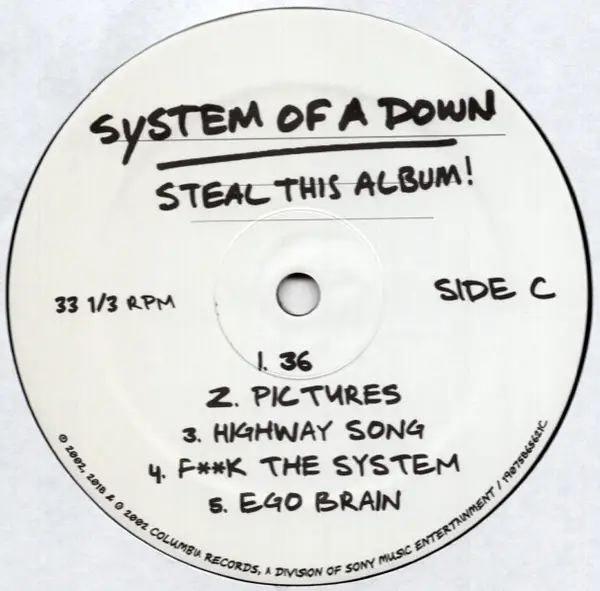 System Of A Down – Steal This Album! - фото №6