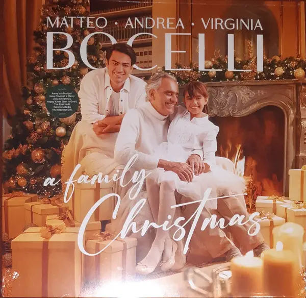 Matteo, Andrea, Virginia Bocelli – A Family Christmas (LP, Album)