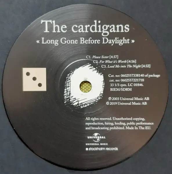 The Cardigans – Long Gone Before Daylight (2LP, Album, Reissue) - фото №8