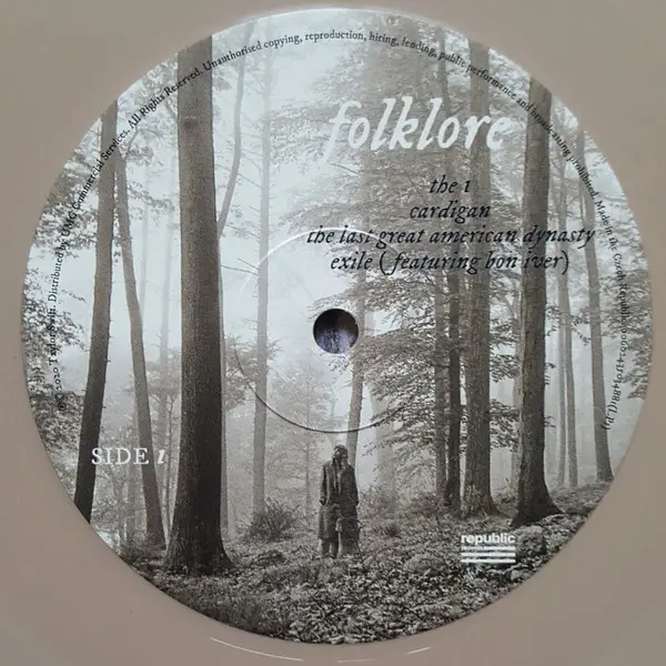 Taylor Swift – Folklore (2LP, Album, Deluxe Edition, Brown 