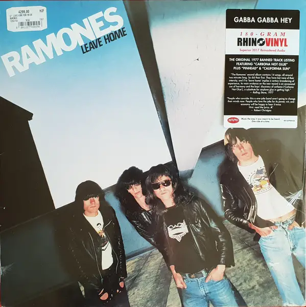 Ramones - Leave Home (remastered) - фото №1