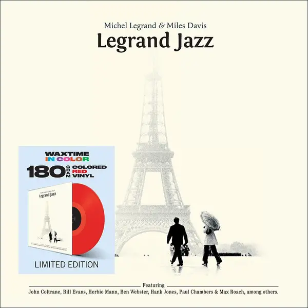 Michel Legrand & Miles Davis – Legrand Jazz (LP, Album, Limited Edition, Red Vinyl) - фото №1