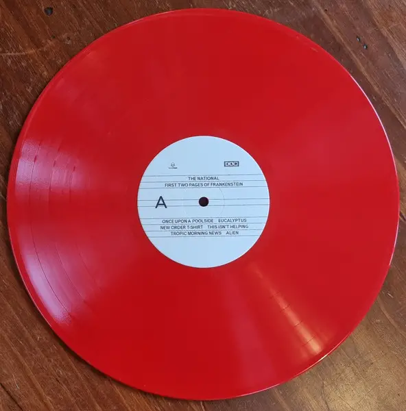 The National – First Two Pages Of Frankenstein (Limited Edition, Optimal Pressing, Red Vinyl) - фото №4