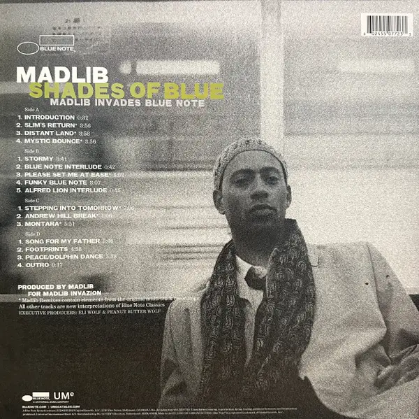 Madlib – Shades Of Blue (Madlib Invades Blue Note) (2LP, Album, Reissue, Stereo, 180g, Gatefold) - фото №2