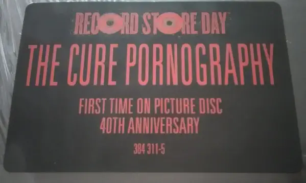 The Cure – Pornography (Limited Edition, Picture Disc, 40th Anniversary) - фото №4