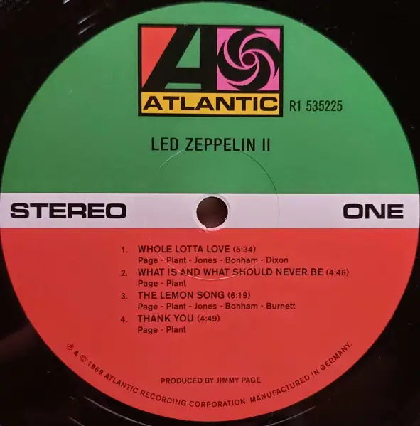 Led Zeppelin - Led Zeppelin II (LP, Album, Reissue, Remastered, Stereo, 180 Gram) - фото №2