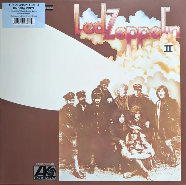 Led Zeppelin - Led Zeppelin II (LP, Album, Reissue, Remastered, Stereo, 180 Gram)