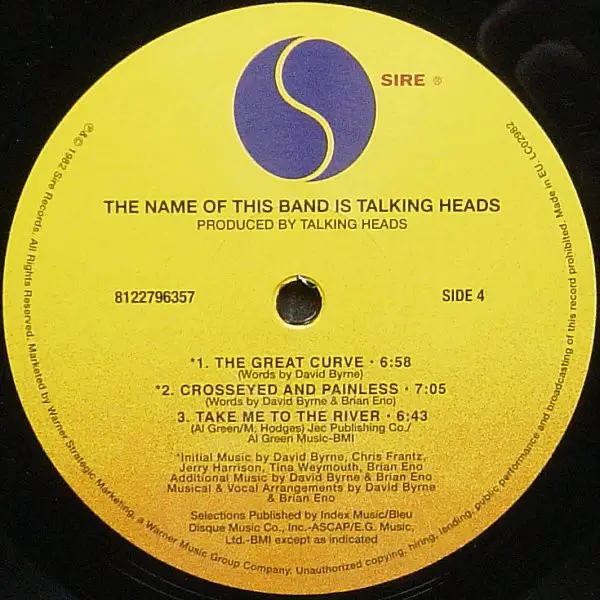 Talking Heads - The Name Of This Band Is Talking Heads - фото №6