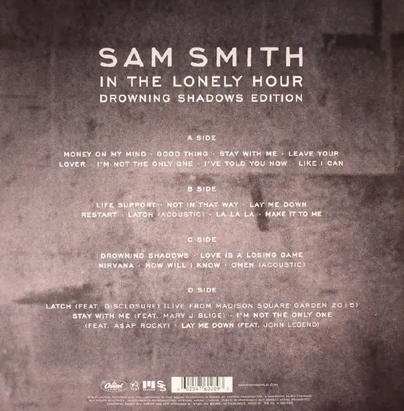 Sam Smith – In The Lonely Hour: Drowning Shadows Edition (Special Edition) - фото №2