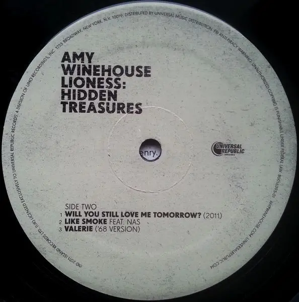 Amy Winehouse – Lioness: Hidden Treasures (LP, Album) - фото №5