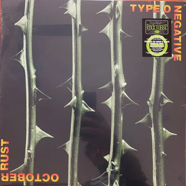 Type O Negative – October Rust (2LP, Album, Green W/ Black Marble Vinyl)