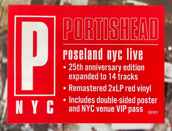 Portishead – Roseland NYC Live (2LP, Deluxe Edition, Reissue, Remastered, Gatefold, Red Vinyl) - фото №8