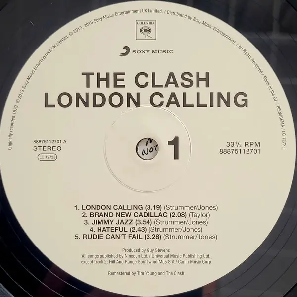 The Clash – London Calling (LP) - фото №6