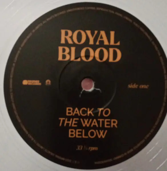 Royal Blood – Back To The Water Below (LP, Album, Limited Edition, Clear Vinyl) - фото №3