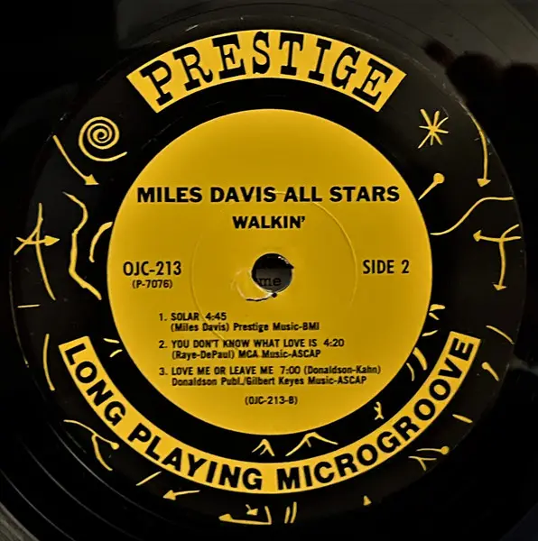 Miles Davis All Stars - Walkin' - фото №4