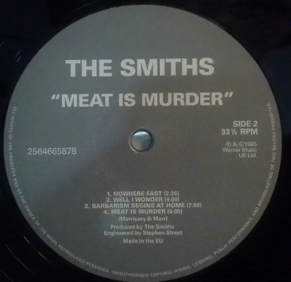 The Smiths – Meat Is Murder - фото №3