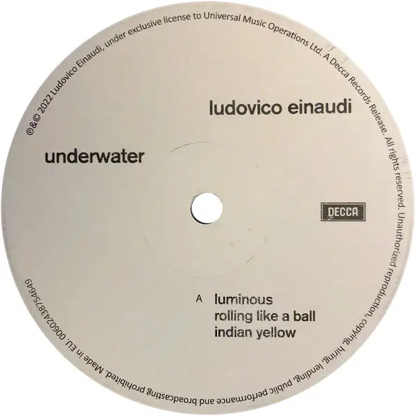 Ludovico Einaudi – Underwater - фото №3