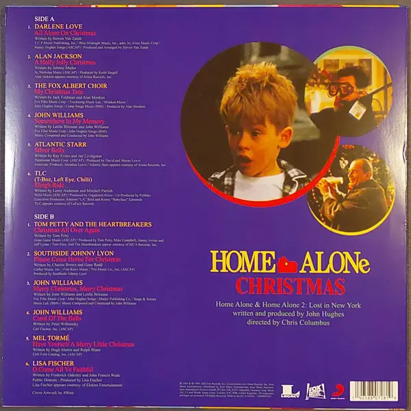 Various – Home Alone Christmas (LP, Compilation, Reissue) - фото №2