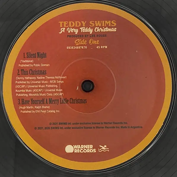 Teddy Swims – A Very Teddy Christmas (EP, 12