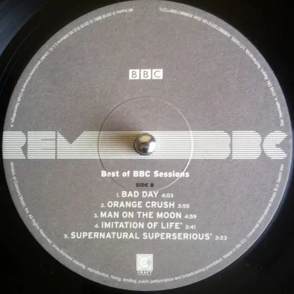 R.E.M. - BEST OF R.E.M. AT THE BBC - фото №6