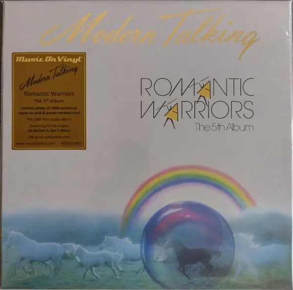 Modern Talking – Romantic Warriors – The 5th Album (Limited, Numbered Edition, Reissue, Stereo, 180 grams, Pink & Purple Marbled Vinyl)