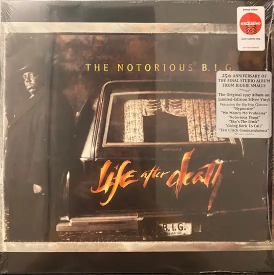 The Notorious B.I.G. – Life After Death (25th Anniversary Of The Final Studio Album From Biggie Smalls) (3LP, Album, Reissue, Silver Vinyl)