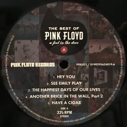 Pink Floyd - A Foot In The Door - The Best Of Pink Floyd (LP, Compilation, Reissue, Remastered, Stereo, 180g, Vinyl) - фото №2