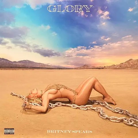 Britney Spears – Glory (2LP, Album, Deluxe Edition, Limited Edition, Mispress, Reissue, White Vinyl) - фото №1