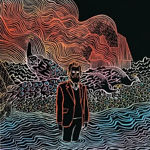 Iron And Wine – Kiss Each Other Clean (LP, Album, Limited Edition, Light Pink Vinyl) - фото №1